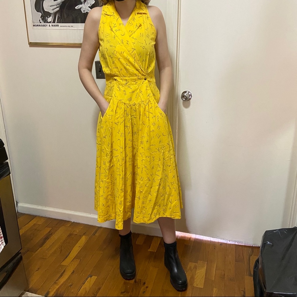 Vintage Midi Shirtdress size S